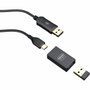 Cherry XTRFY M64 Wireless Negro y Turquesa
