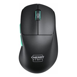 Cherry XTRFY M64 Wireless Ratón Inalámbrico Negro y Turquesa 26000 DPI