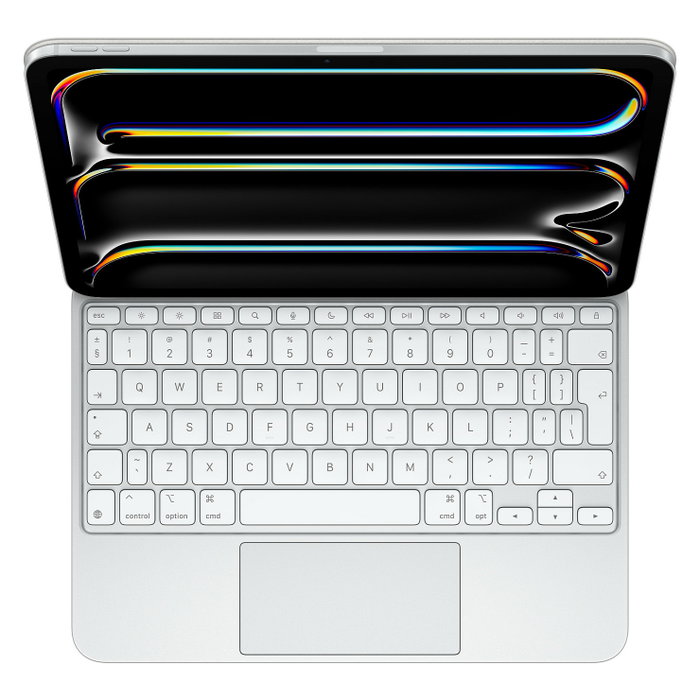 Apple Magic Keyboard para iPad Pro 11 (M4) - Blanco - Inglés