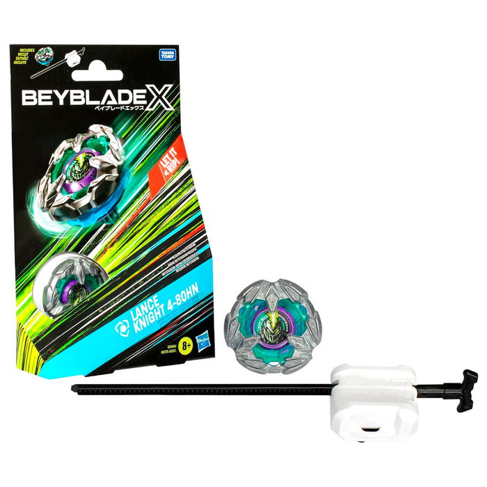 Hasbro Beyblade X Juego Kit Inicial Sword Dran 3-60F +8 años Lanzador Beyblade X Sistema de Aceleración X Batallas Épicas