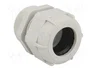 BM GROUP Sello aislante M40 1,5 IP68 Gris