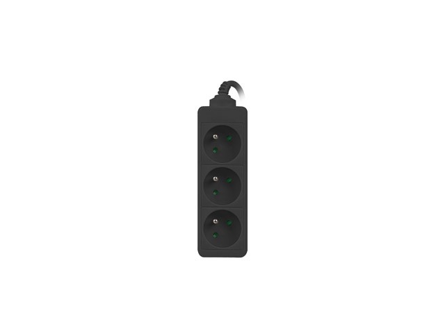 LANBERG Prolongador de alimentación H05VV-F 3G1mm2 1,5m negro LANBERG Prolongador de alimentación H05VV-F 3G1mm2 1,5m negro