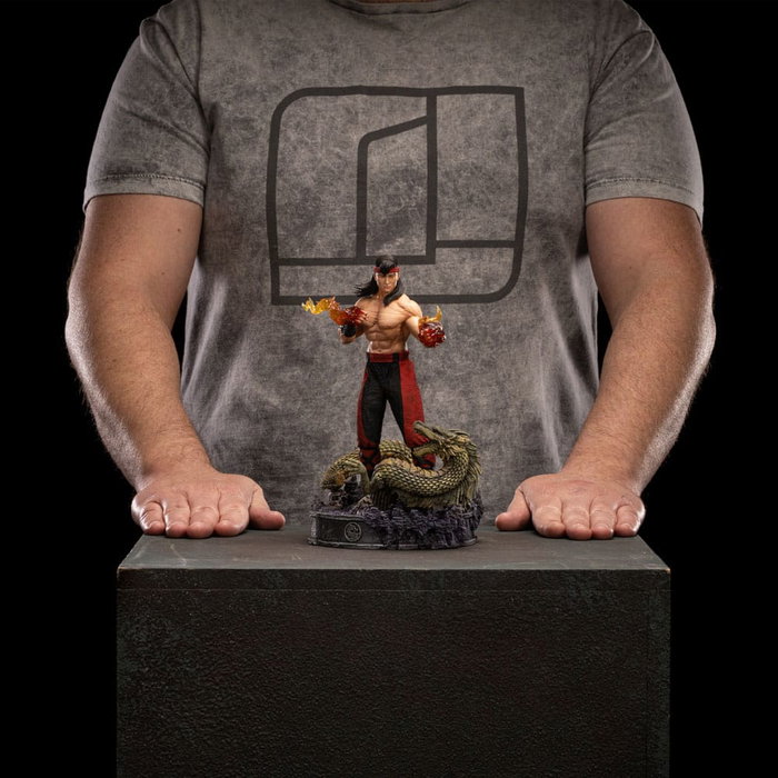 Mortal Kombat Estatua 1/10 Art Scale Liu Kang 23 cm