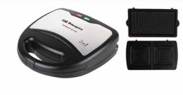 ORBEGOZO Sandwichera & Grill 2 en 1 SW7250 750W