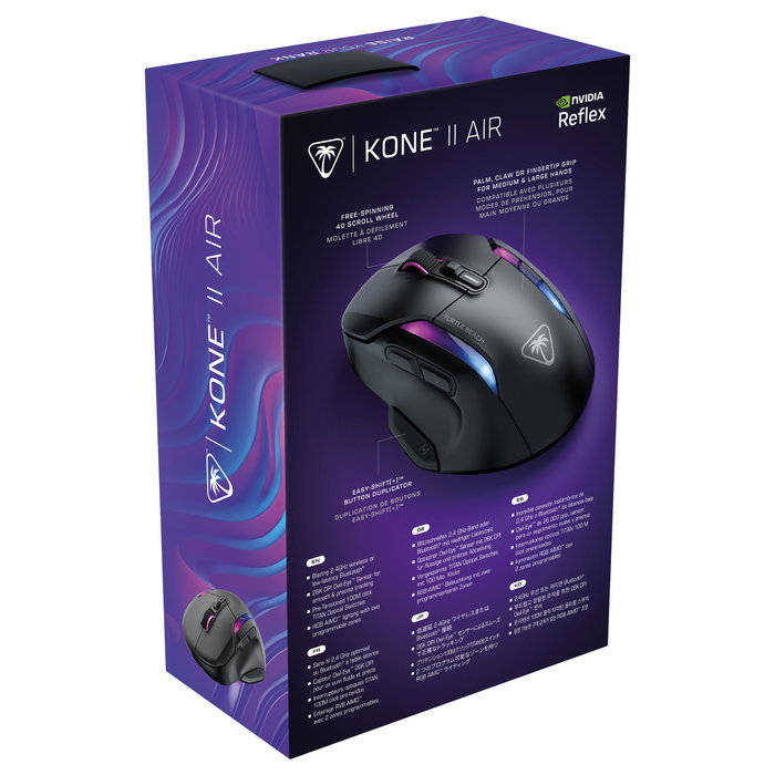 Turtle Beach Kone II Air Negro Ceniza