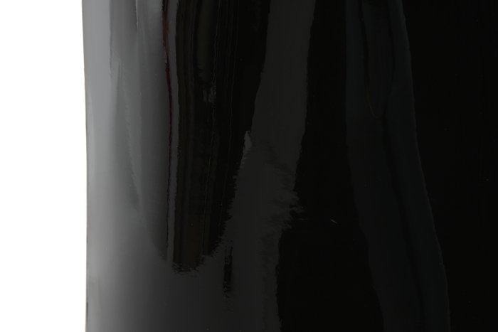 DKD Home Decor Jarrón Urban D022 Negro 22 x 22 x 51 cm Colección Urban