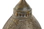 DKD Home Decor Set de 3 Portavelas Metálicos Dorados