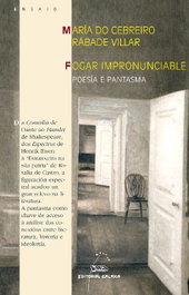 GALAXIA Fogar impronunciable. Poesía e pantasma, María do Cebreiro Rábade Villar - GALAXIA
