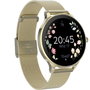 Forever Smartwatch Velora SB-306 Oro Mujer Notificaciones Frecuencia Cardíaca Pantalla AMOLED