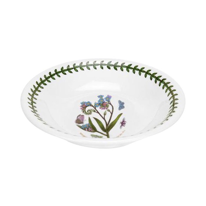 Portmeirion Bol Botanic Garden, Diámetro 18 cm, Juego de 6 Unidades con Decorados Distintos