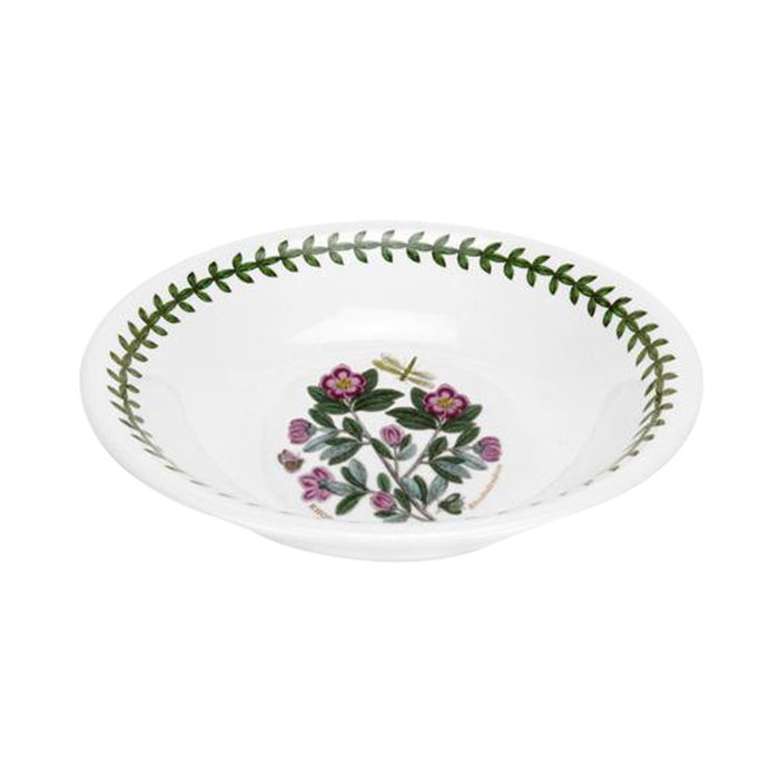 Portmeirion Bol Botanic Garden, Diámetro 18 cm, Juego de 6 Unidades con Decorados Distintos