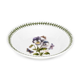 Portmeirion Bol Botanic Garden, Diámetro 18 cm, Juego de 6 Unidades con Decorados Distintos