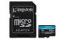Kingston Tarjeta microSDXC Canvas Go Plus SDCG4/512GB 512 GB, 200 MB/s, A2 U3 V30 con Adaptador SD