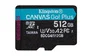 Kingston Canvas Go! Plus 512 GB microSDXC con Adaptador