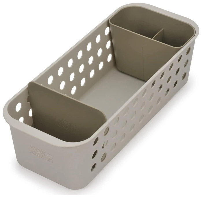 Joseph Joseph EasyStore Cesta de Almacenamiento Estrecha Ecru