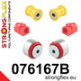StrongFlex STF076167B Kit de silentblocks de suspensión delantera para Ford Fiesta MK8 / MK8 ST (17-) y Puma II / II ST (19-)