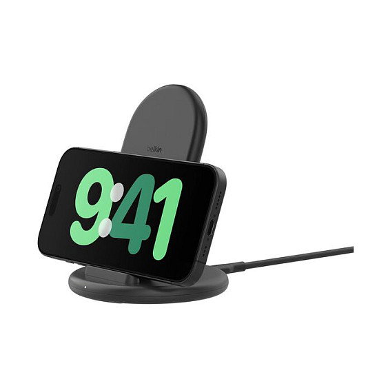 Belkin WIB006HQBK BoostCharge Cargador Inalámbrico Qi 9W Negro