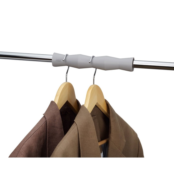 Joseph Joseph Orderly Set de 2 separadores para barras de ropa gris, Grandes