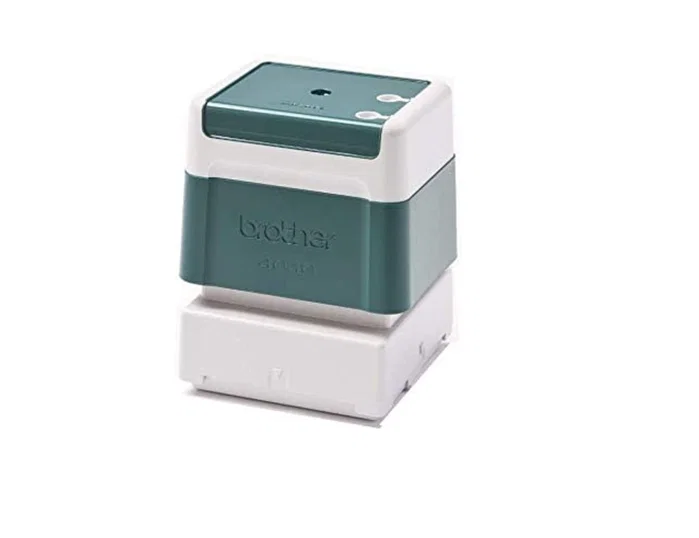BROTHER Sello Entintado Automático Personalizable 40x40 mm Verde BROTHER Sello Entintado Automático Personalizable 40x40 mm Verde