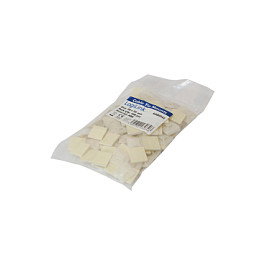 LogiLink Soportes para bridas ABS transparentes autoadhesivos 19x19 mm (100 unidades)