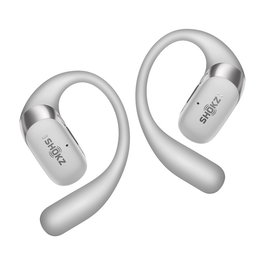 Shokz OpenFit 2+ Auriculares Inalámbricos Bluetooth Gris Resistente al Sudor y Agua IP55 Autonomía 11h (48h con Estuche)