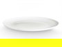 Vivalto Plato Pizza Liso Opal Blanco Apto para Lavavajillas y Microondas 32 cm (Set de 12)
