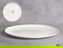 Vivalto Plato Pizza Liso Opal Blanco Apto para Lavavajillas y Microondas 32 cm (Set de 12)