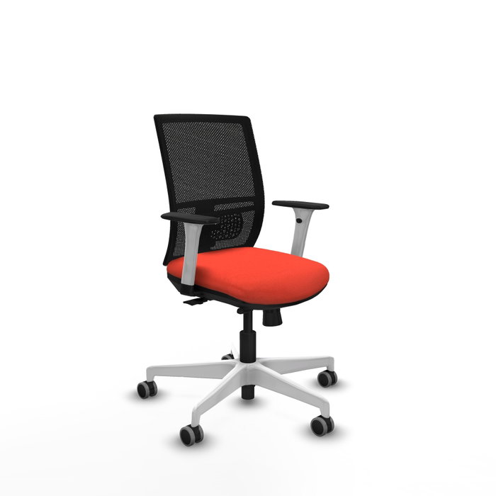 PIQUERAS Y CRESPO Silla de oficina Yunquera Naranja oscuro y Negro PIQUERAS Y CRESPO Silla de oficina Yunquera Naranja oscuro y Negro