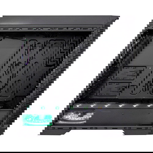 Inter-Tech X-908 Infini2 Torre PC Negro ATX ITX micro ATX Mini-ITX con Ventana Lateral Iluminacion RGB