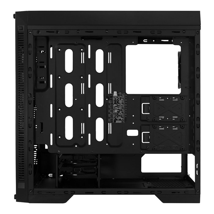 Inter-Tech X-908 Infini2 Torre PC Negro ATX ITX micro ATX Mini-ITX con Ventana Lateral Iluminacion RGB