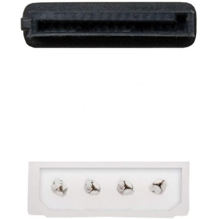 Adaptador de Alimentación Nanocable 10.19.0205/ Molex Macho - SATA Hembra/ 16cm