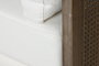 DKD Home Decor Sofá Romántico Marrón Crudo 208 x 86 x 88 cm
