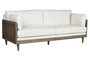 DKD Home Decor Sofá Romántico Marrón Crudo 208 x 86 x 88 cm