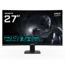 Gigabyte GS27FC2 Monitor Gaming 27" Curvo VA 1500R FHD 1ms 240Hz HDMI DP