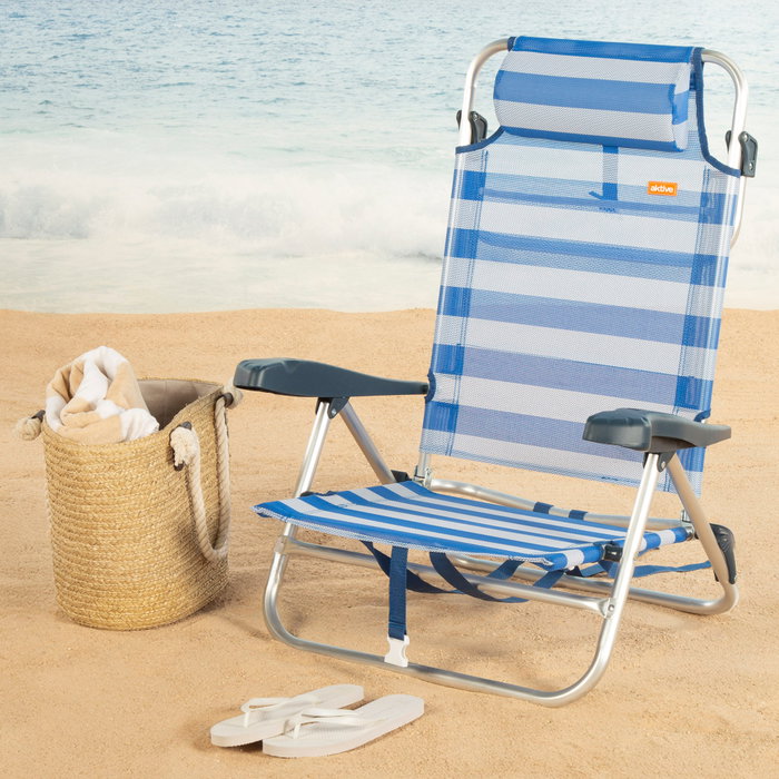 AKTIVE Silla de Playa Plegable AKTIVE Silla de Playa Plegable