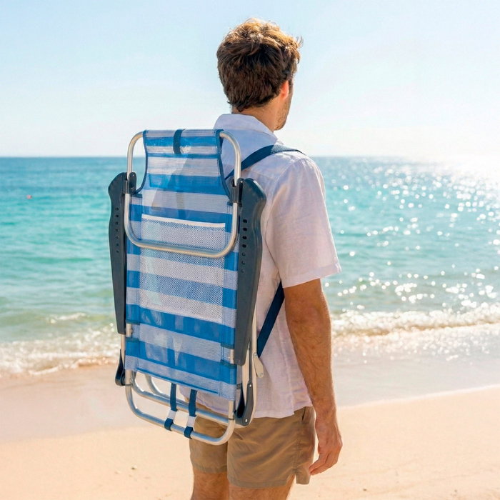 AKTIVE Silla de Playa Plegable AKTIVE Silla de Playa Plegable