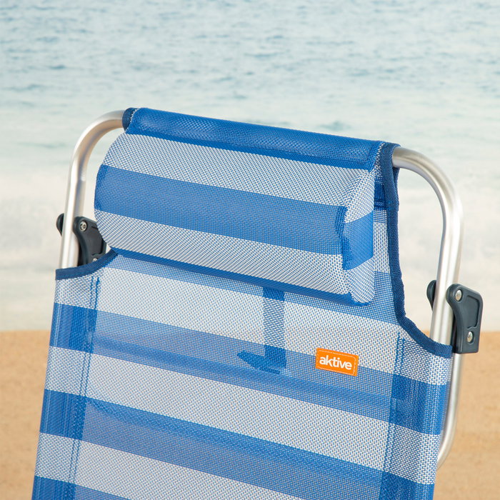 AKTIVE Silla de Playa Plegable AKTIVE Silla de Playa Plegable