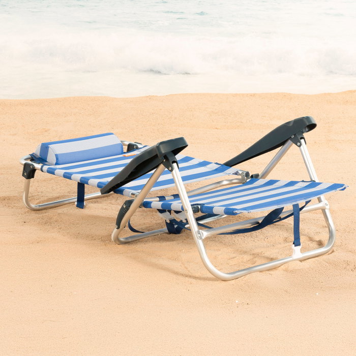 AKTIVE Silla de Playa Plegable AKTIVE Silla de Playa Plegable