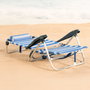 AKTIVE Silla de Playa Plegable