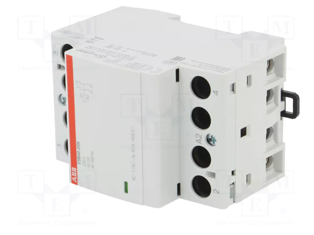 ABB ESB40-20N-06 Contactor de Instalación Modular 40A 230VAC/VDC