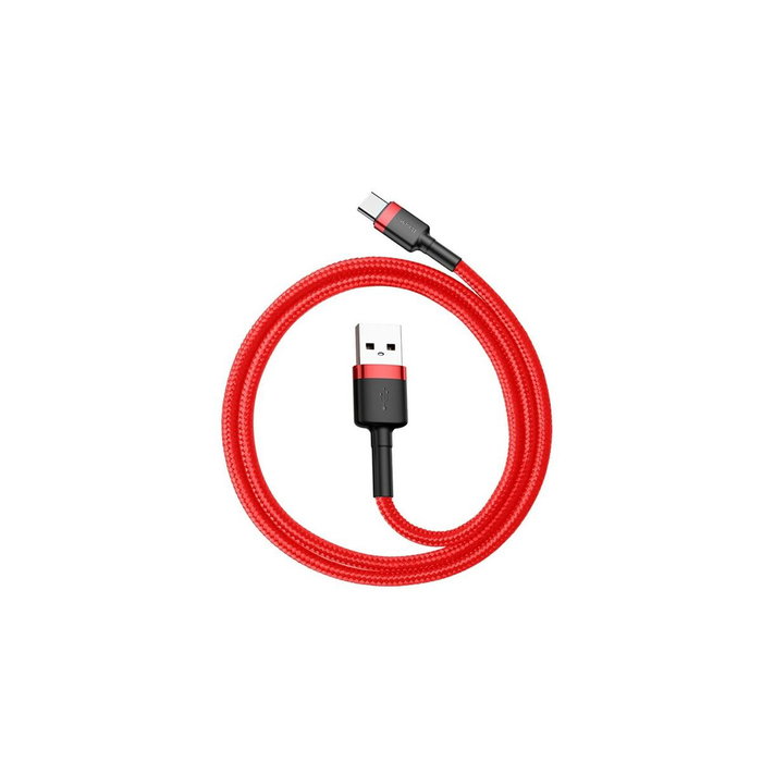 Baseus Cafule Cable USB a USB-C 3A 0.5m Rojo