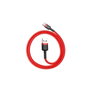 Baseus Cafule Cable USB a USB-C 3A 0.5m Rojo