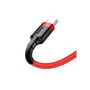 Baseus Cafule Cable USB a USB-C 3A 0.5m Rojo
