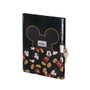 Disney Mickey Mouse Diario con Llave Negro