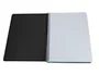 Antartik Cuaderno Espiral A4 Tapa Foam 80 Hojas 90g Cuadriculado 4mm con Márgenes Color Negro