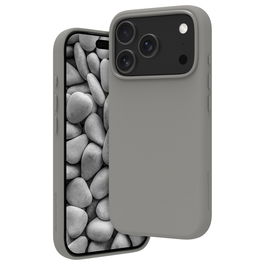dbramante1928 Roskilde ICON Funda Trasera MagSafe para Apple iPhone 17 Pro - Compatible con Carga Inalámbrica - Resistente a Caídas - Gris