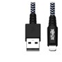 Eaton Tripp Lite M100-006-HD Cable de Sincronización y Carga USB-A a Lightning para Servicio Pesado, Certificado MFI, USB 2.0, 1 m