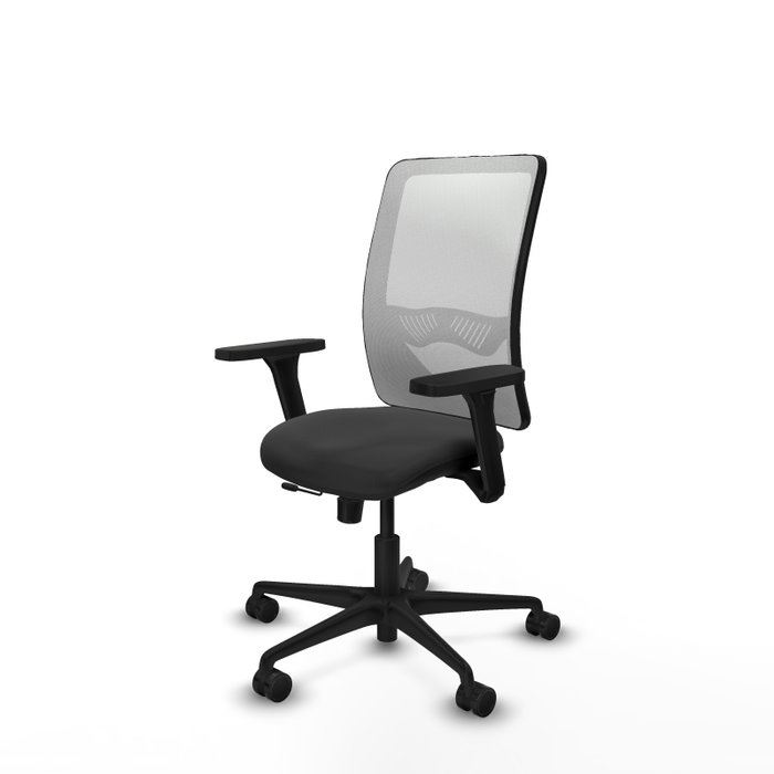 PIQUERAS Y CRESPO Silla de oficina Zulema Gris oscuro y Blanco PIQUERAS Y CRESPO Silla de oficina Zulema Gris oscuro y Blanco