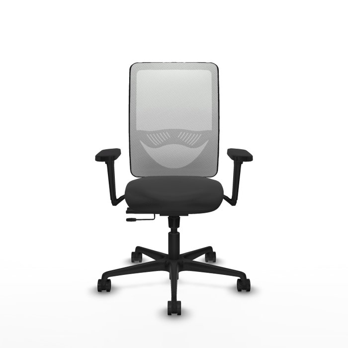 PIQUERAS Y CRESPO Silla de oficina Zulema Gris oscuro y Blanco PIQUERAS Y CRESPO Silla de oficina Zulema Gris oscuro y Blanco