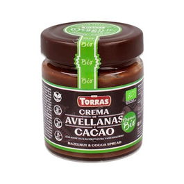 TORRAS Crema Cacao Avellanas con Aceite de Oliva 200Gr